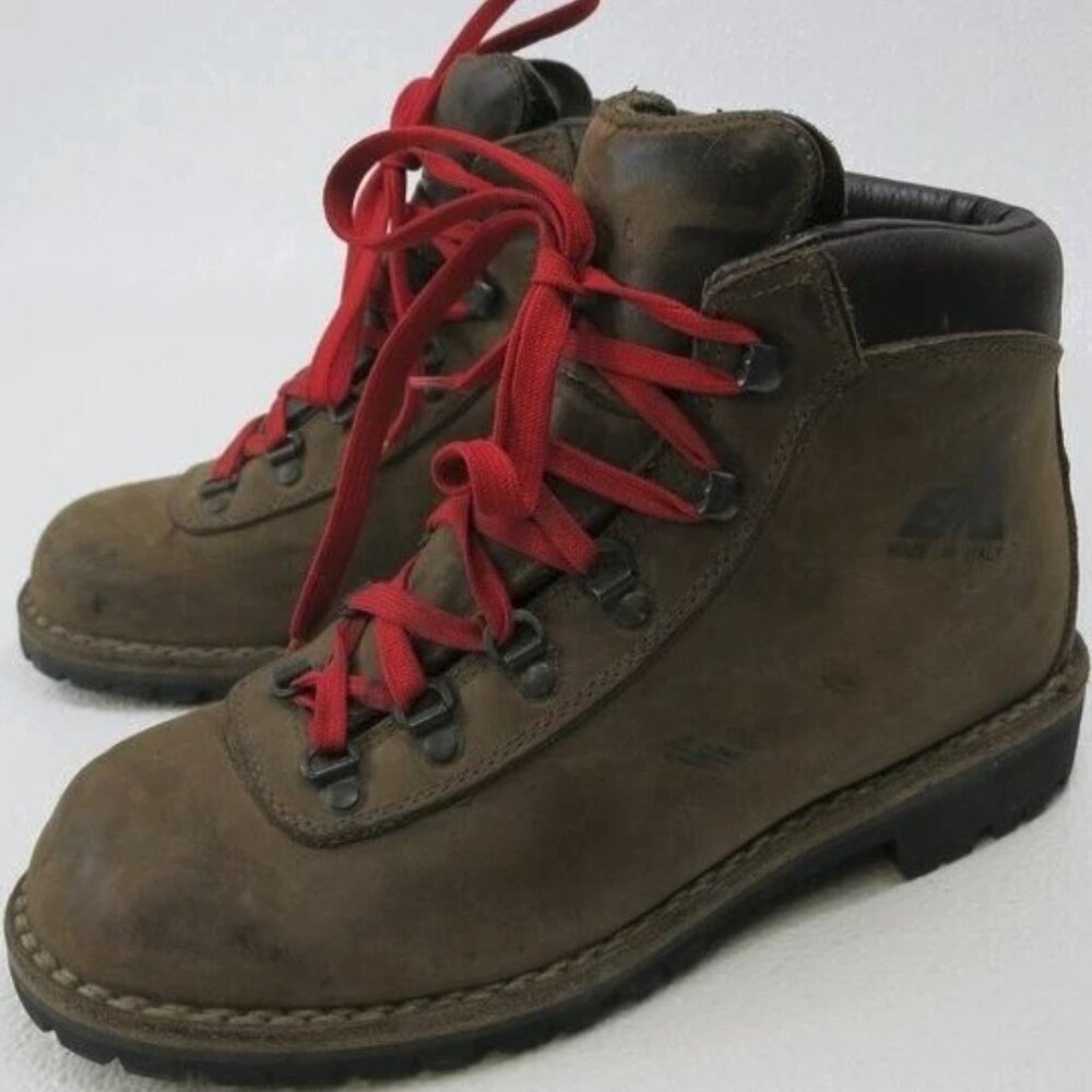 EMS Eastern Mountain Sports Leather Cap Toe Insulated Boots Shoe Footwear 9.5